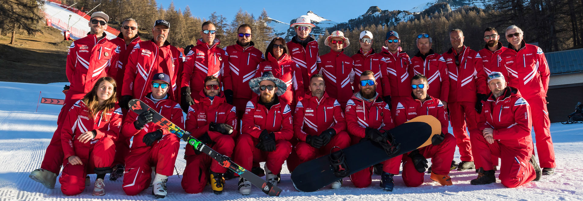 Moniteurs de l'ESF Chaillol