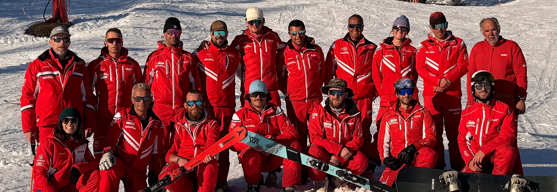 Moniteurs de l'ESF Chaillol